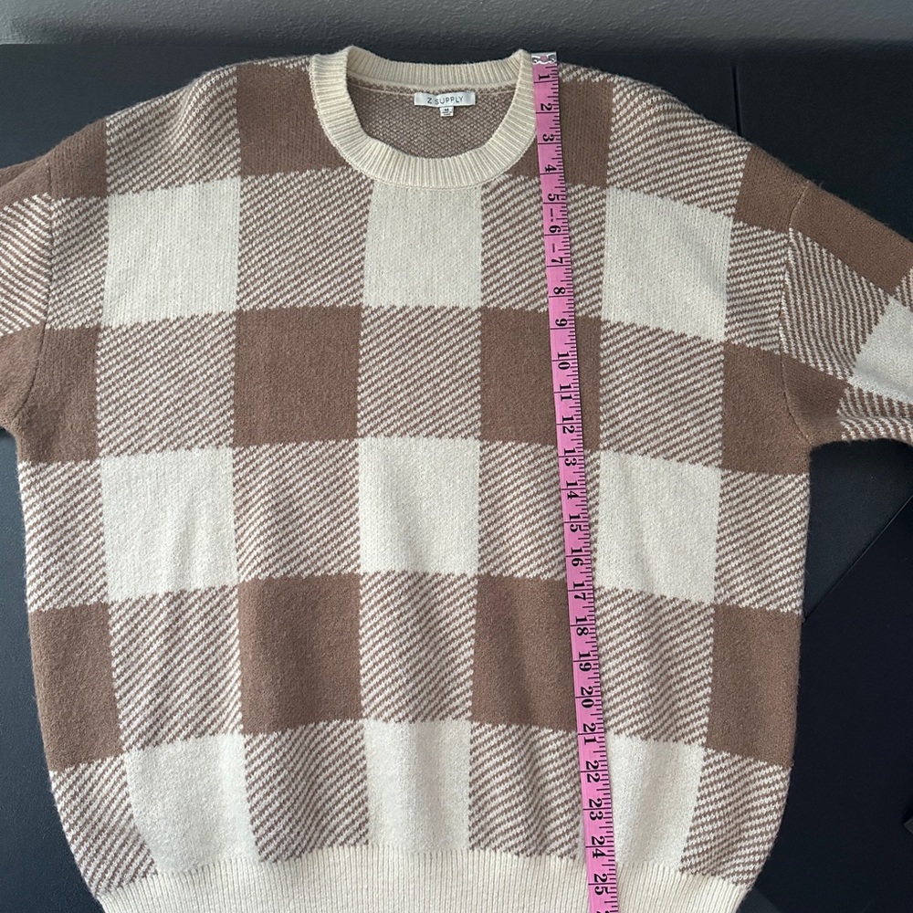 Z Supply Check You Later Sweater Campfire - Picture 6 of 8